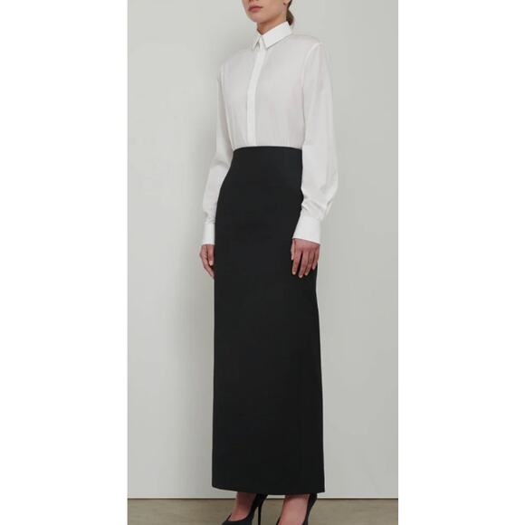 Wardrobe.Nyc Stretch-Knit Black Maxi Skirt Size S - Picture 1 of 4